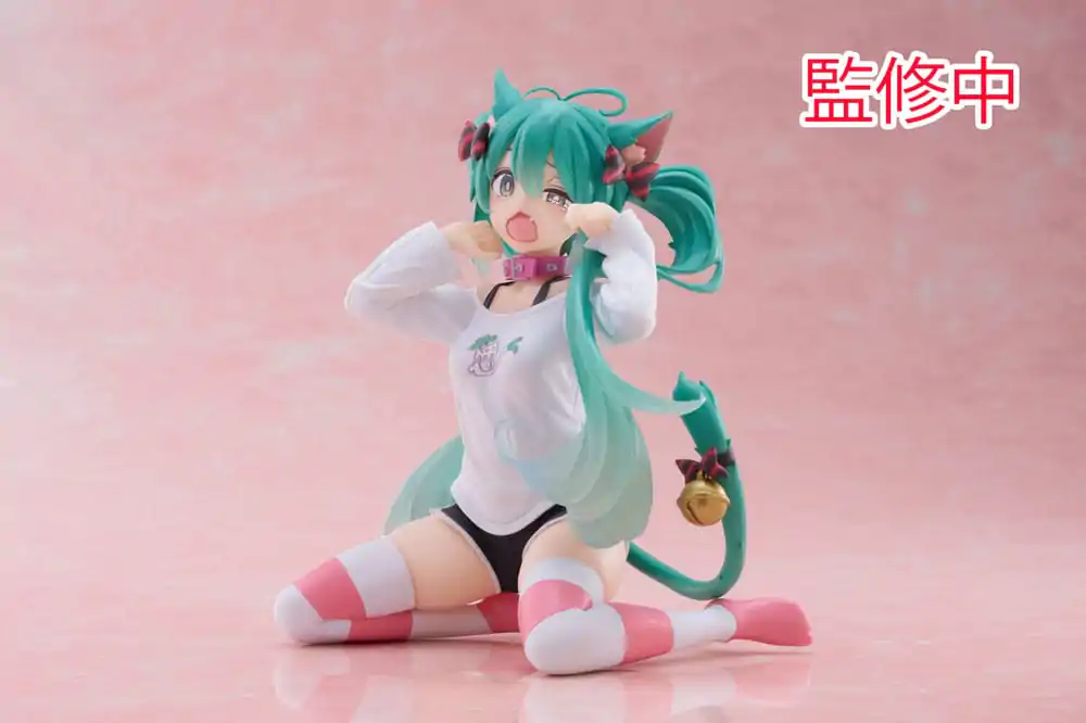 Hatsune Miku Desktop Cute figura Hatsune Miku Cute PVC szobor figura 13 cm termékfotó