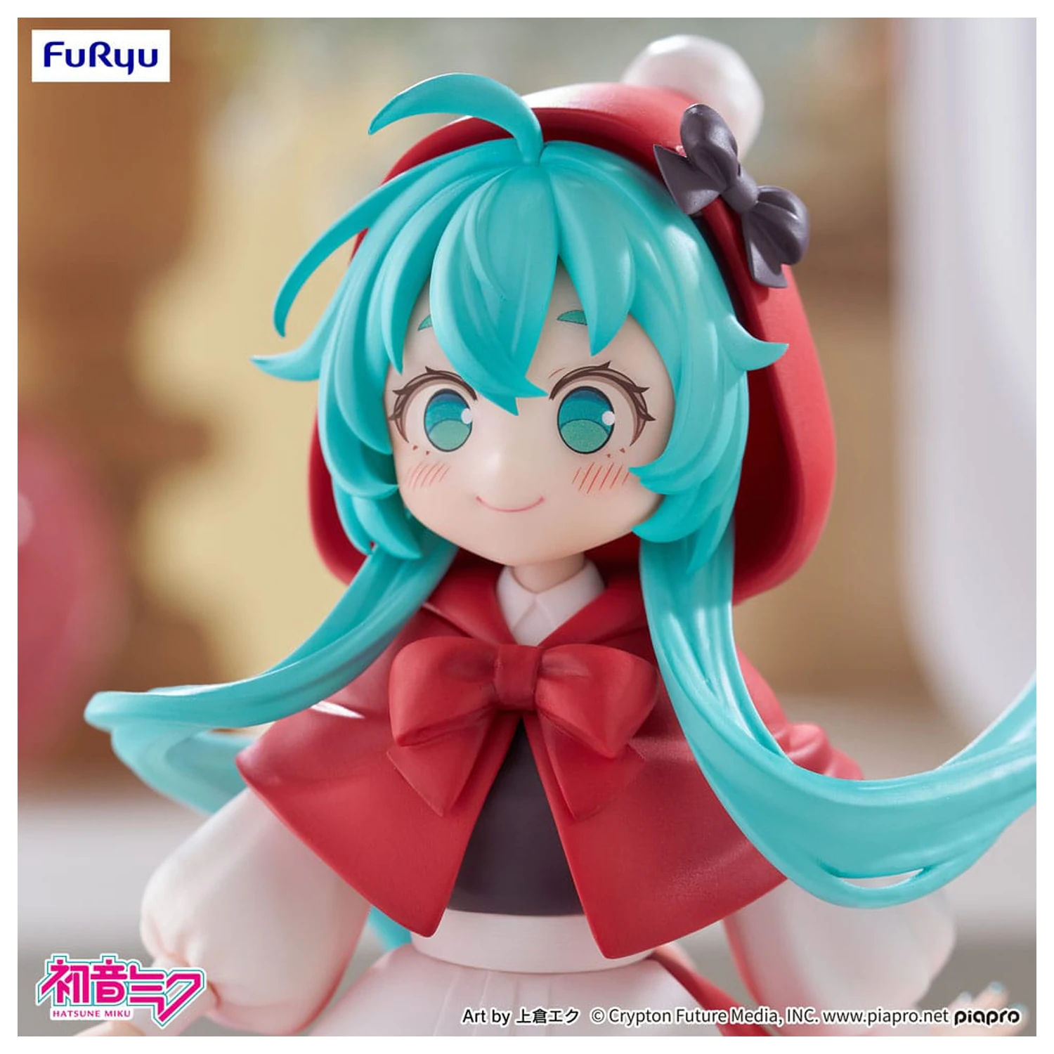 Hatsune Miku Desktop Fairy Hatsune Miku Little red riding hood Ver. PVC szobor figura 16 cm   termékfotó