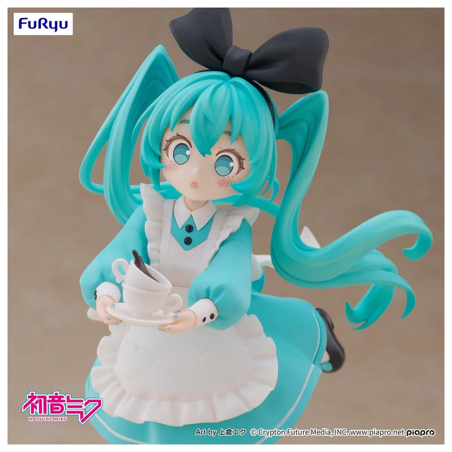 Hatsune Miku Desktop Fairy Hatsune Miku Wonderland Ver. PVC szobor figura 16 cm   termékfotó