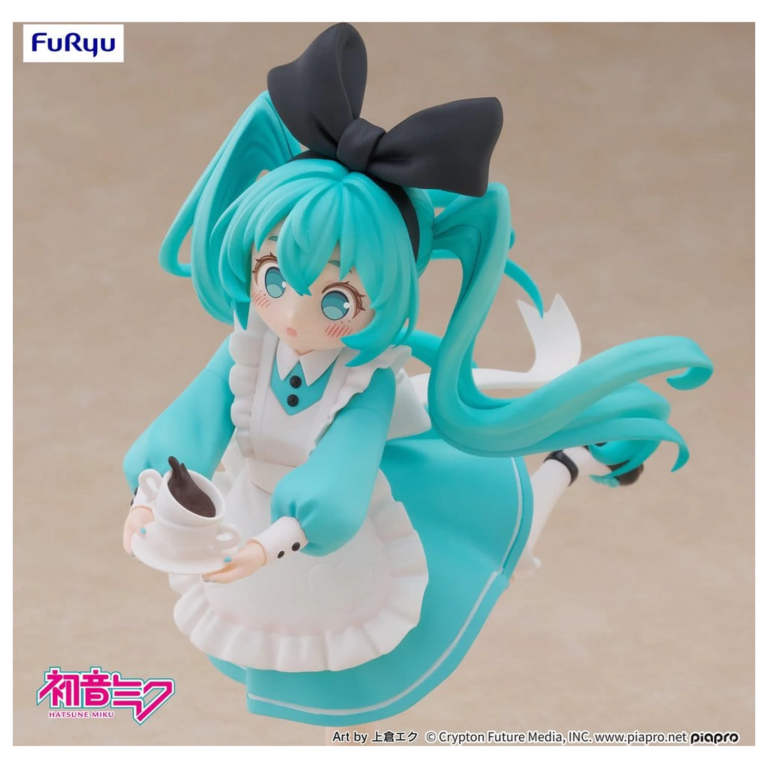 Hatsune Miku Desktop Fairy Hatsune Miku Wonderland Ver. PVC szobor figura 16 cm   termékfotó