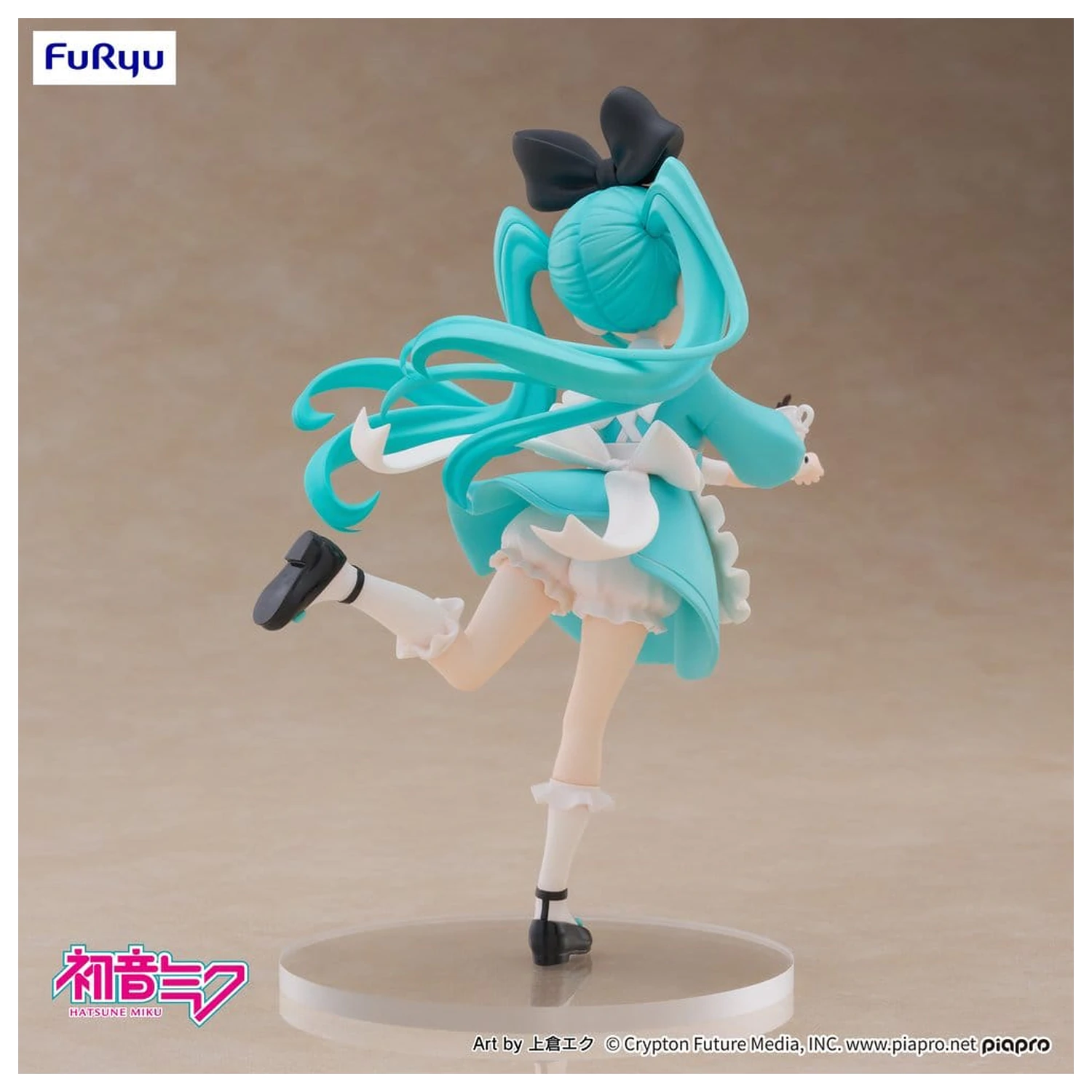 Hatsune Miku Desktop Fairy Hatsune Miku Wonderland Ver. PVC szobor figura 16 cm   termékfotó