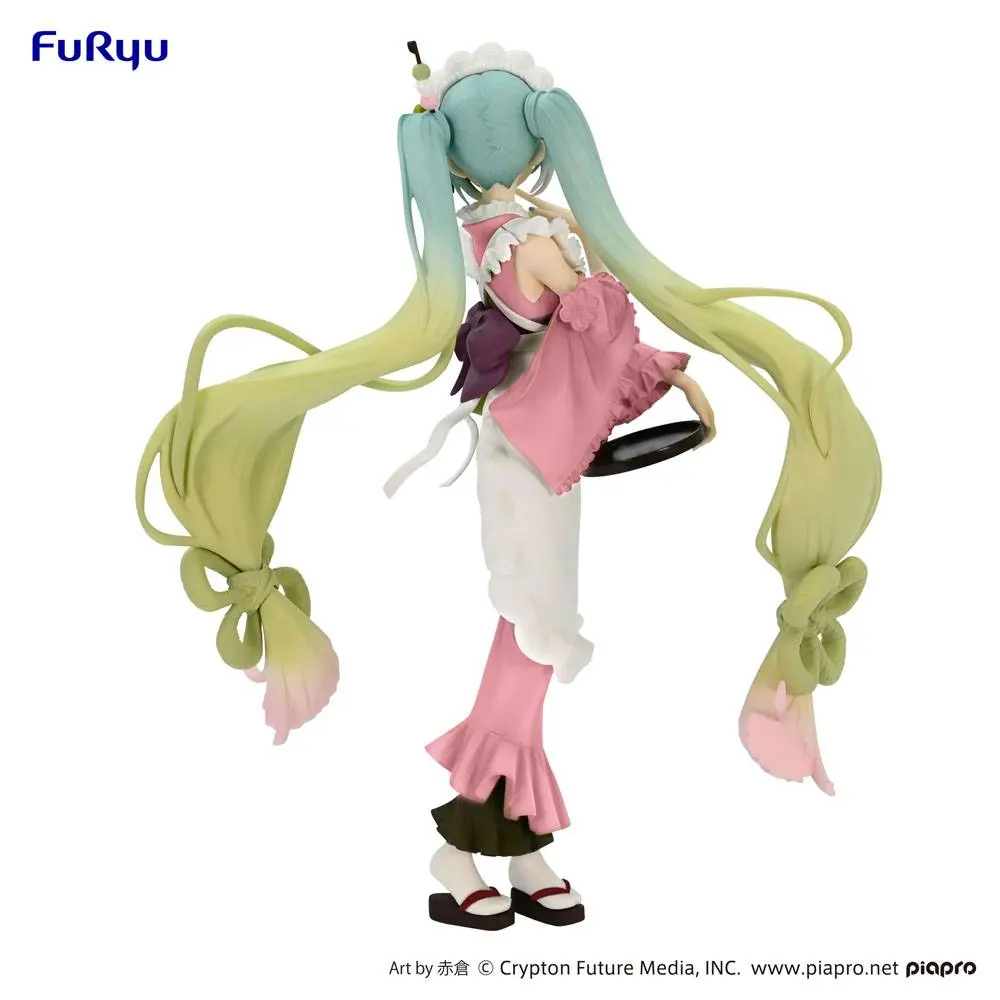 Hatsune Miku Exceed Creative Hatsune Miku Matcha Green Tea Parfait Another Color Ver. PVC szobor figura 20 cm (re-run) termékfotó