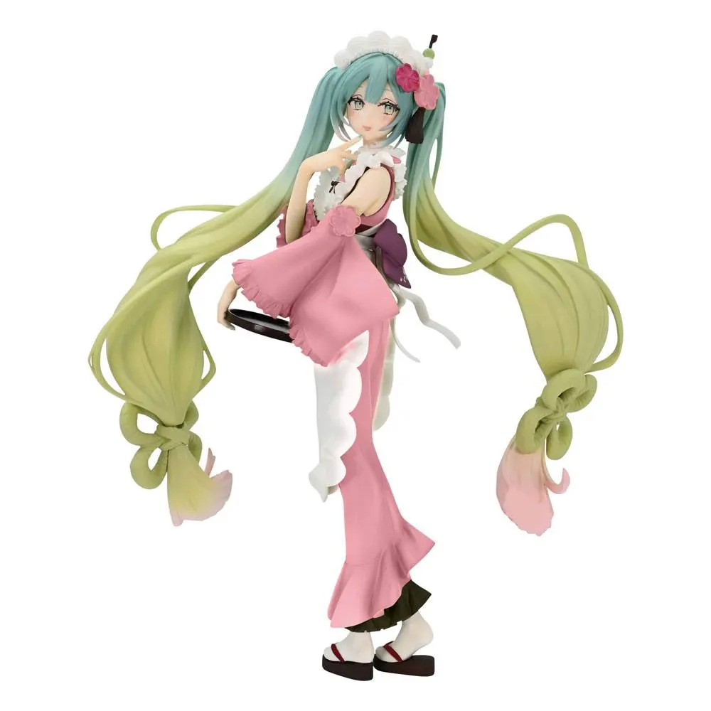 Hatsune Miku Exceed Creative Hatsune Miku Matcha Green Tea Parfait Another Color Ver. PVC szobor figura 20 cm (re-run) termékfotó