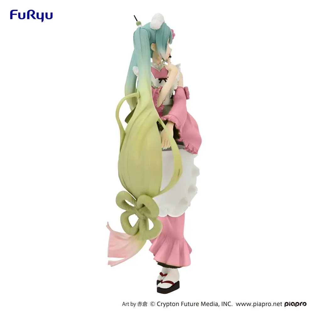 Hatsune Miku Exceed Creative Hatsune Miku Matcha Green Tea Parfait Another Color Ver. PVC szobor figura 20 cm (re-run) termékfotó