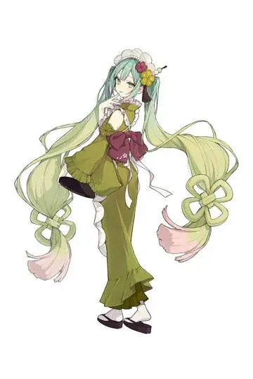 Hatsune Miku Exceed Creative Hatsune Miku Matcha Green Tea Parfait Ver. PVC szobor figura 20 cm (re-run) termékfotó
