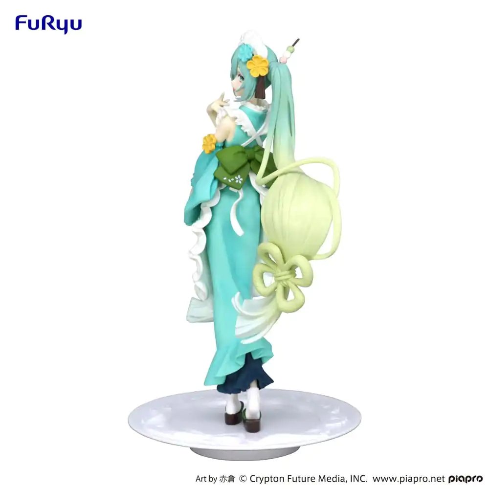 Hatsune Miku Exceed Creative Matcha Green Tea Parfait Mint Ver. PVC szobor figura 21 cm termékfotó