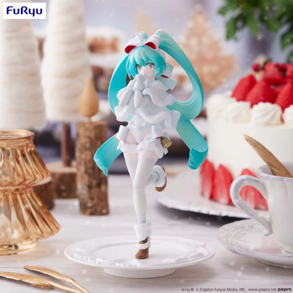 Hatsune Miku Exceed Creative SweetSweets Series Noel PVC szobor figura 18 cm termékfotó