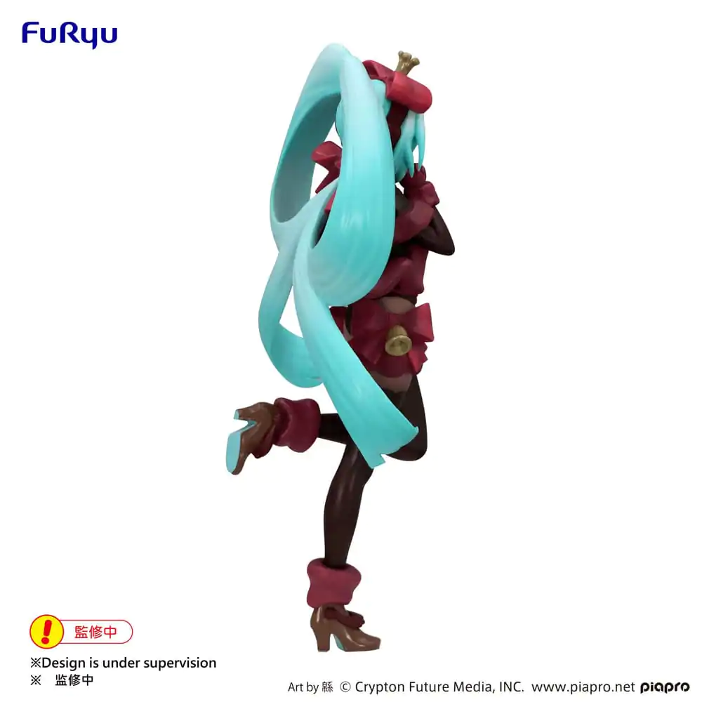 Hatsune Miku Exceed Creative SweetSweets Series Noel Raspberry Ver. PVC szobor figura 21 cm termékfotó