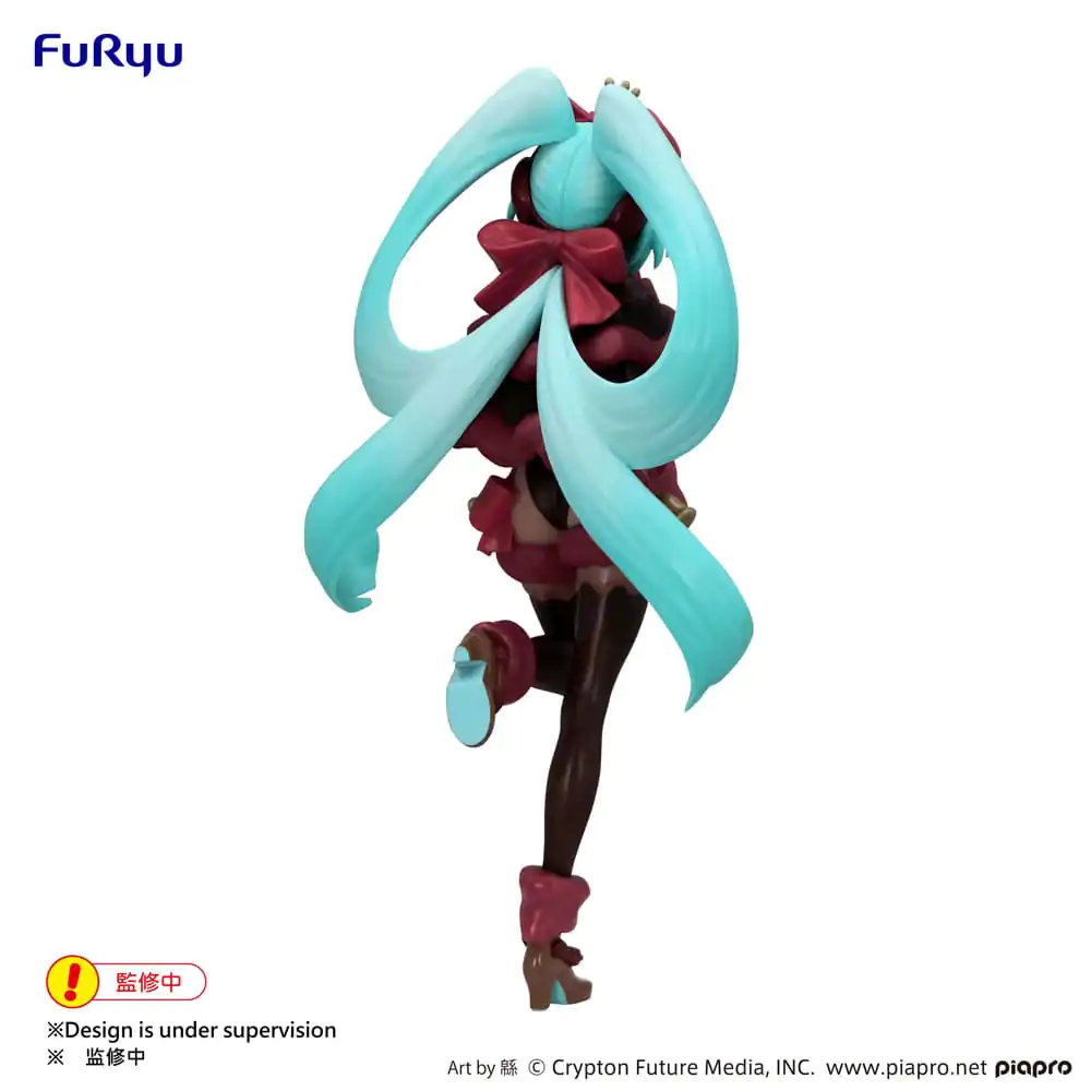 Hatsune Miku Exceed Creative SweetSweets Series Noel Raspberry Ver. PVC szobor figura 21 cm termékfotó
