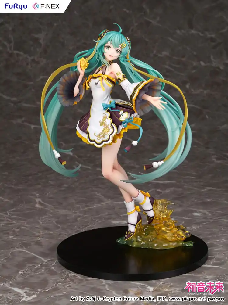 Hatsune Miku F:NEX 1/7 Hatsune Miku Mid-Autumn Festival Ver. PVC szobor figura 27 cm termékfotó