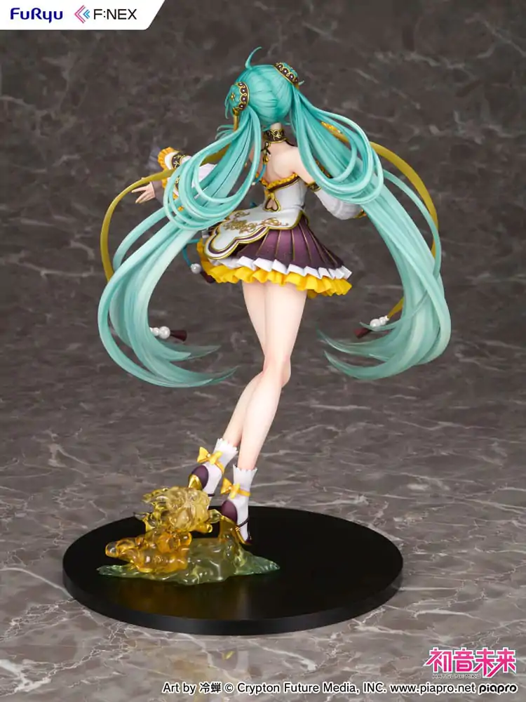 Hatsune Miku F:NEX 1/7 Hatsune Miku Mid-Autumn Festival Ver. PVC szobor figura 27 cm termékfotó