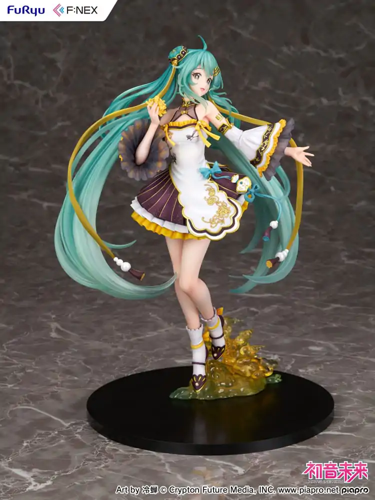 Hatsune Miku F:NEX 1/7 Hatsune Miku Mid-Autumn Festival Ver. PVC szobor figura 27 cm termékfotó