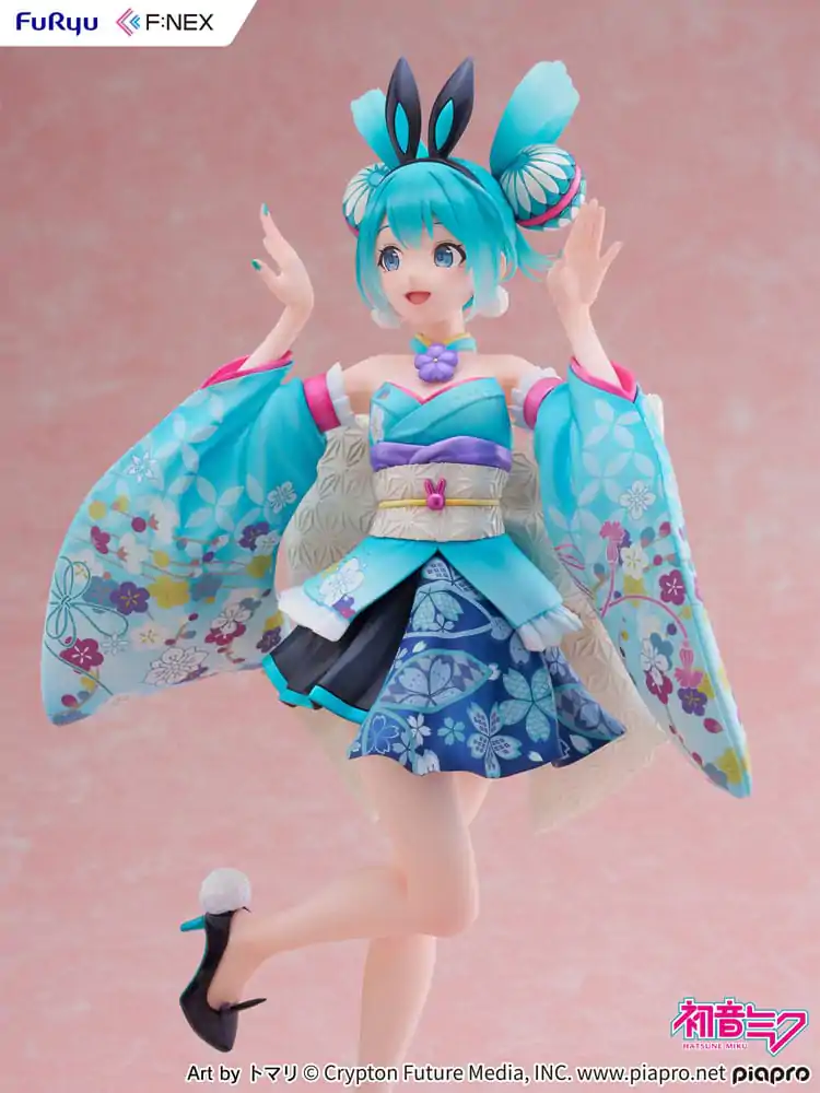 Hatsune Miku F:NEX 1/7 Hatsune Miku Wa-bunny PVC szobor figura 27 cm termékfotó