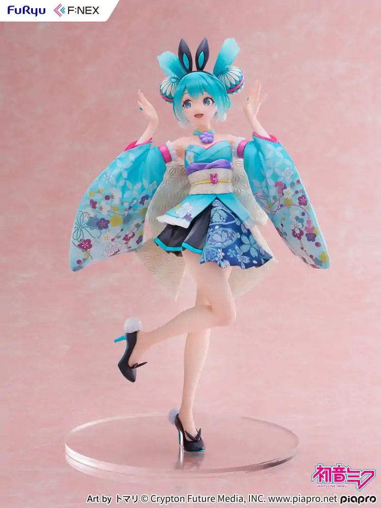 Hatsune Miku F:NEX 1/7 Hatsune Miku Wa-bunny PVC szobor figura 27 cm termékfotó