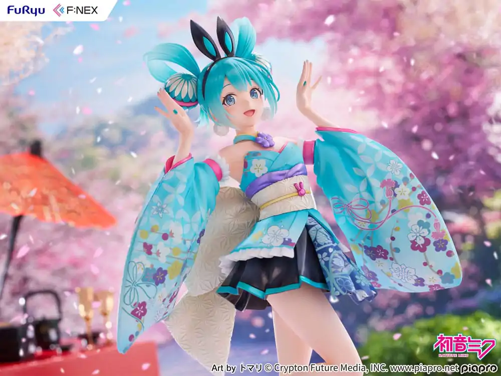 Hatsune Miku F:NEX 1/7 Hatsune Miku Wa-bunny PVC szobor figura 27 cm termékfotó