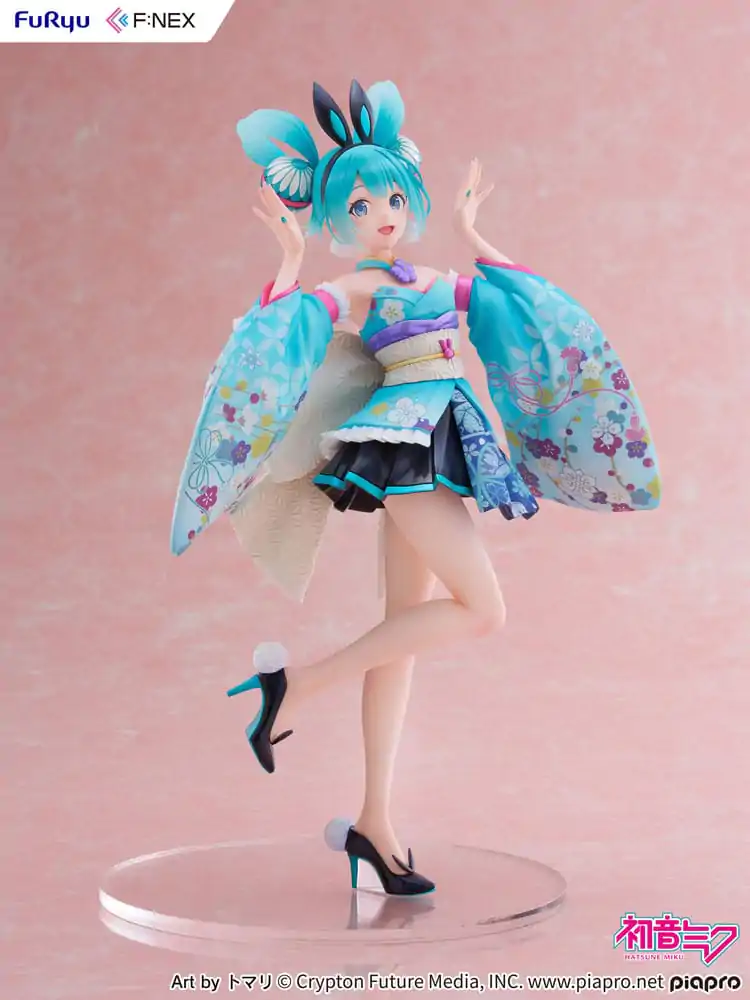 Hatsune Miku F:NEX 1/7 Hatsune Miku Wa-bunny PVC szobor figura 27 cm termékfotó