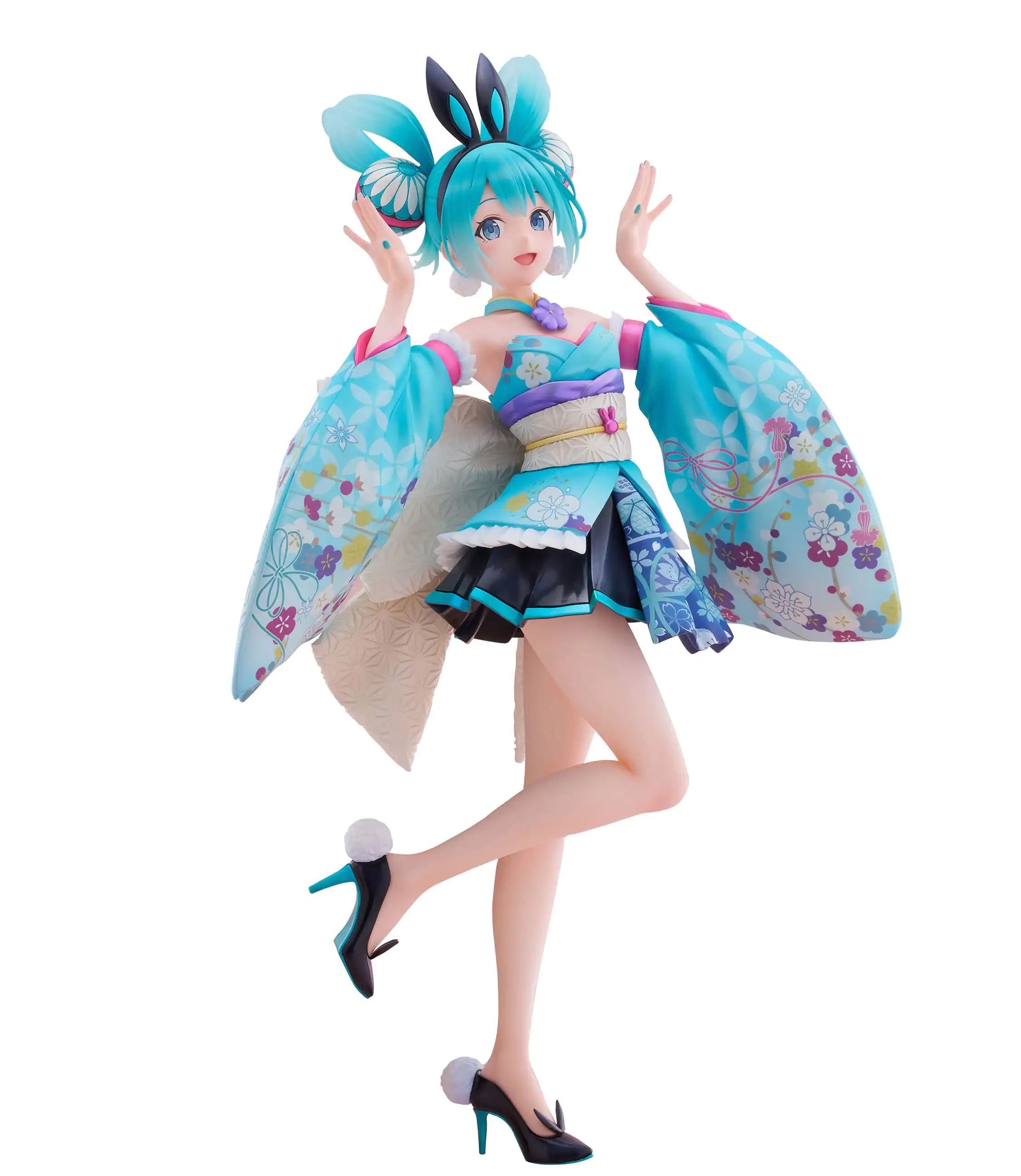 Hatsune Miku F:NEX 1/7 Hatsune Miku Wa-bunny PVC szobor figura 27 cm termékfotó