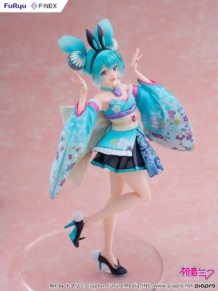 Hatsune Miku F:NEX 1/7 Hatsune Miku Wa-bunny PVC szobor figura 27 cm termékfotó