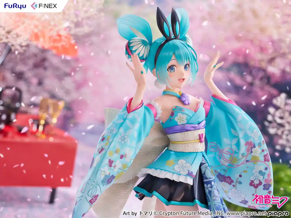 Hatsune Miku F:NEX 1/7 Hatsune Miku Wa-bunny PVC szobor figura 27 cm termékfotó