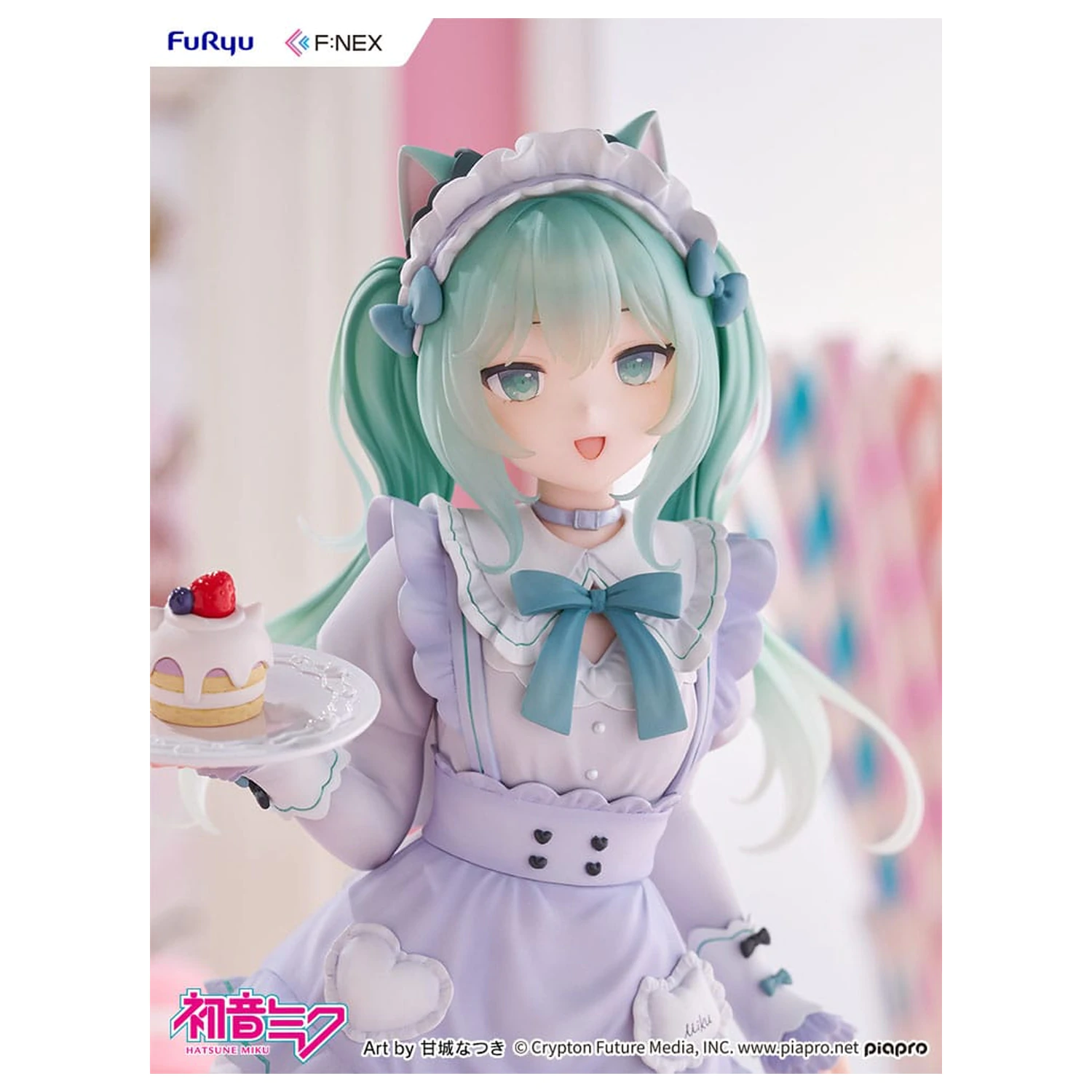 Hatsune Miku F:NEX 1/7 Hatsune Miku x Amashiro Natsuki PVC szobor figura 25 cm  termékfotó