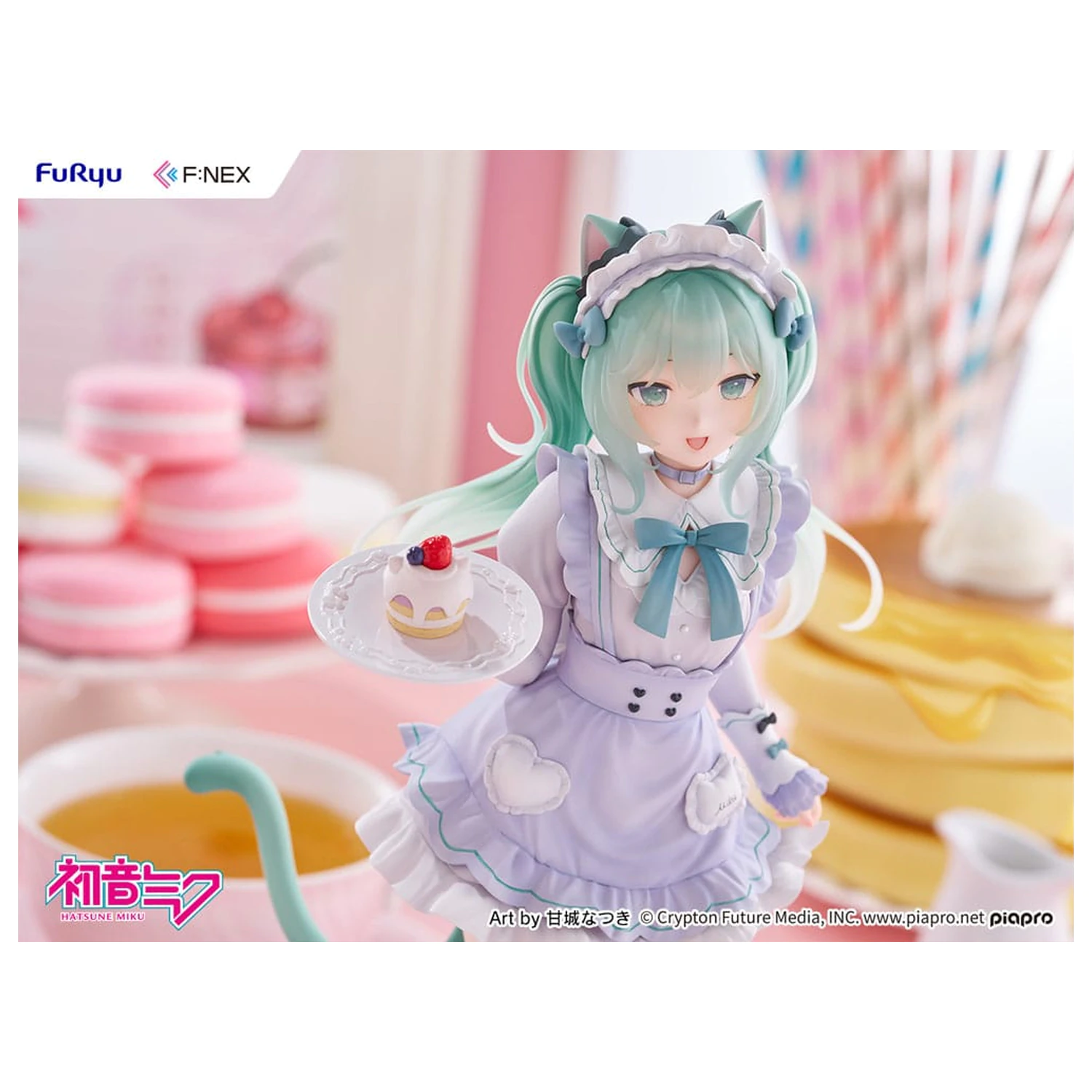 Hatsune Miku F:NEX 1/7 Hatsune Miku x Amashiro Natsuki PVC szobor figura 25 cm  termékfotó