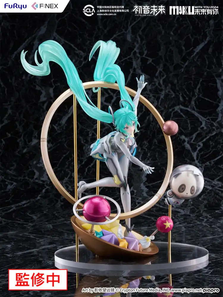 Hatsune Miku F:NEX 1/7 Miku with You 2024 Ver. PVC szobor figura 29 cm termékfotó