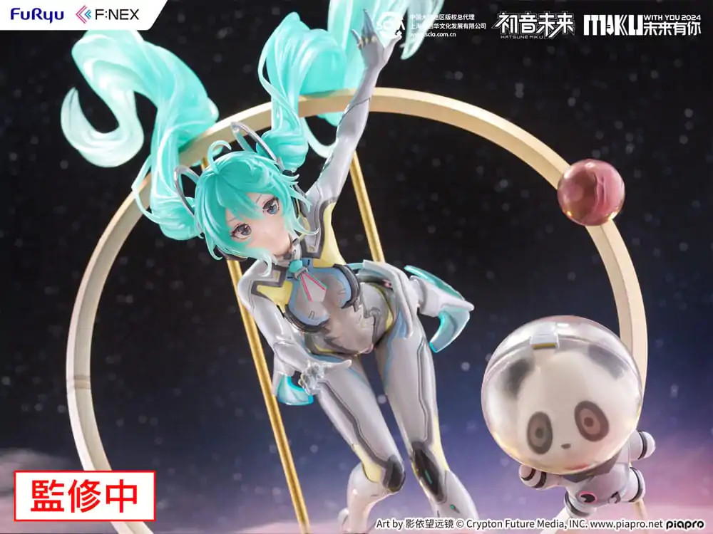 Hatsune Miku F:NEX 1/7 Miku with You 2024 Ver. PVC szobor figura 29 cm termékfotó