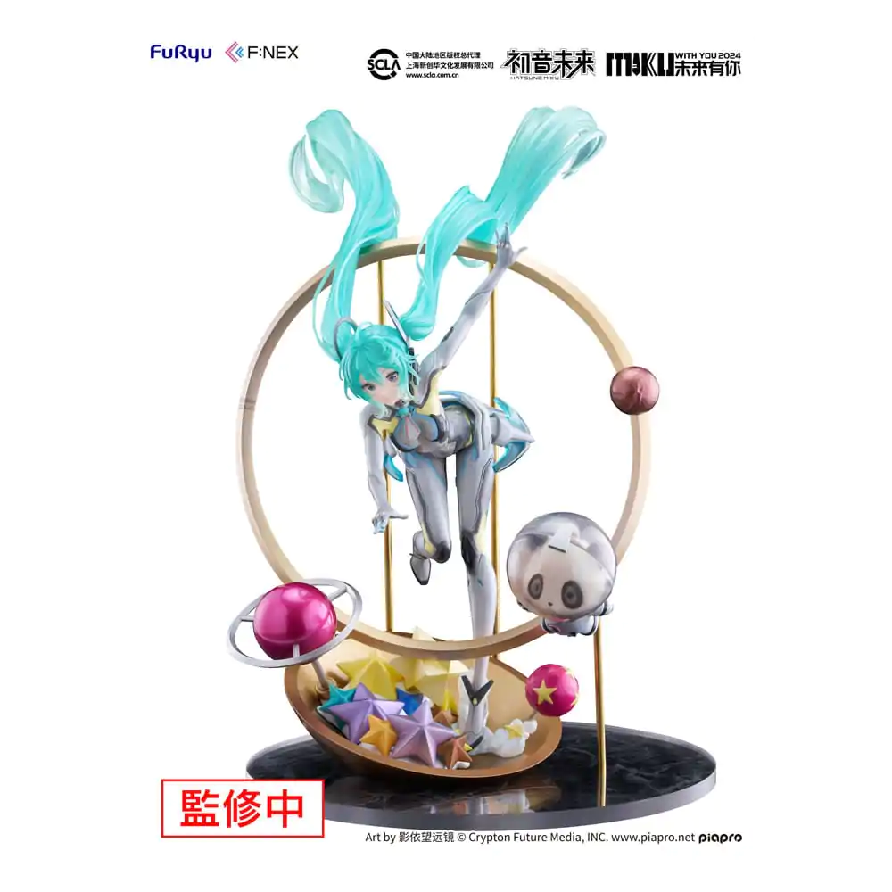 Hatsune Miku F:NEX 1/7 Miku with You 2024 Ver. PVC szobor figura 29 cm termékfotó