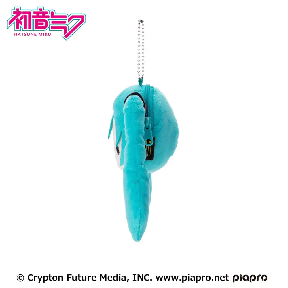 Hatsune Miku Face plüss kulcstartó 13 cm termékfotó