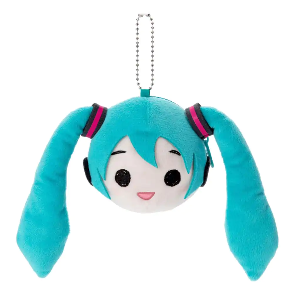 Hatsune Miku Face plüss kulcstartó 13 cm termékfotó