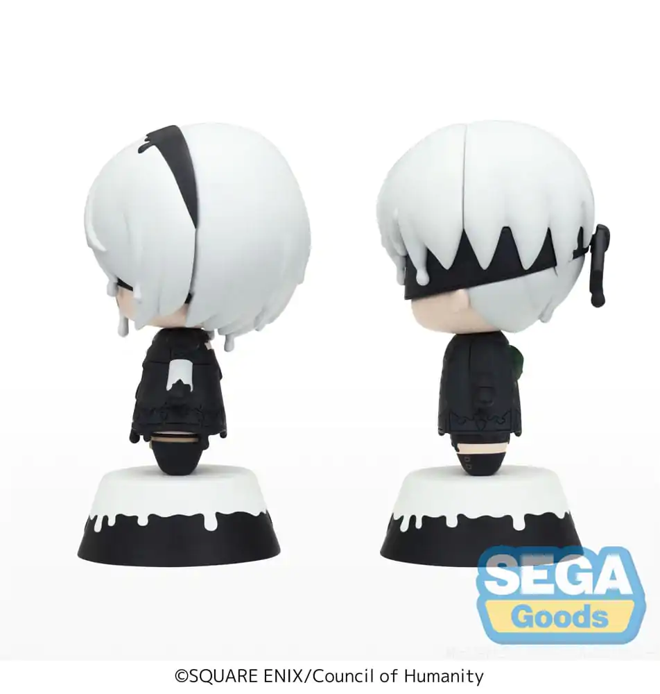Hatsune Miku figura 2B &amp; 9S 2 db-os figura csomag 7 cm termékfotó