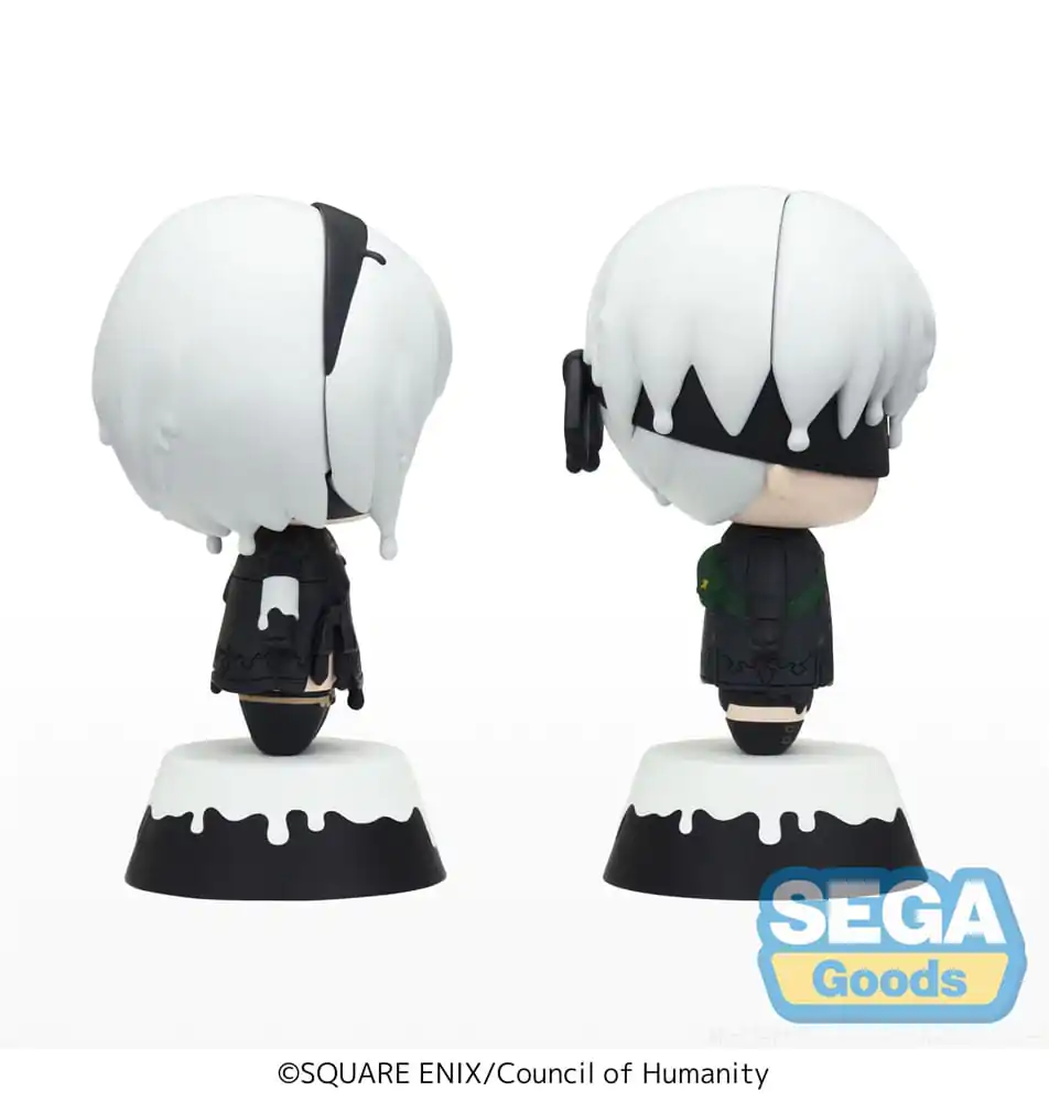 Hatsune Miku figura 2B &amp; 9S 2 db-os figura csomag 7 cm termékfotó