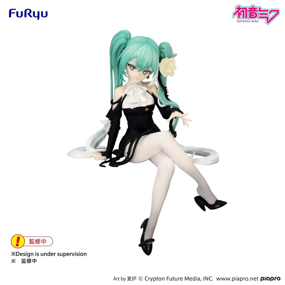 Hatsune Miku Flower Fairy White Rose Character Vocal Series Hatsune Miku Flower Noodle Stopper figura 14cm termékfotó