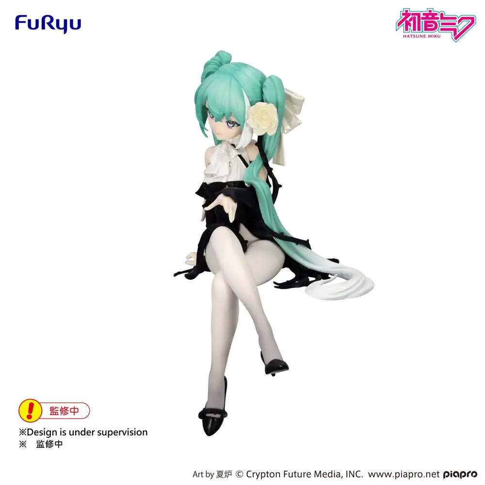 Hatsune Miku Flower Fairy White Rose Character Vocal Series Hatsune Miku Flower Noodle Stopper figura 14cm termékfotó