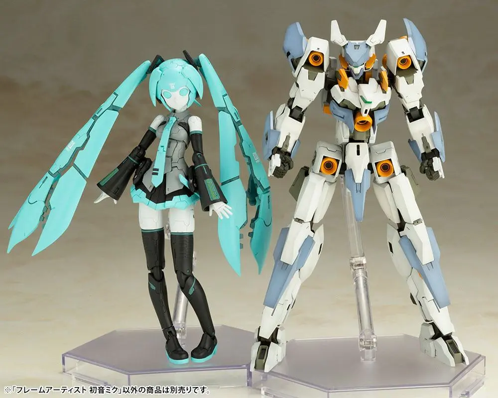 Hatsune Miku Frame Arms 1/100 Frame Music Girl Hatsune Miku Műanyag modell készlet 16 cm termékfotó