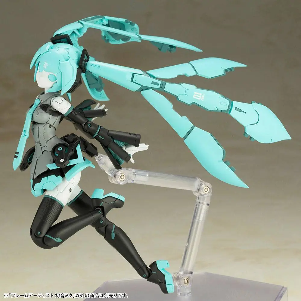 Hatsune Miku Frame Arms 1/100 Frame Music Girl Hatsune Miku Műanyag modell készlet 16 cm termékfotó