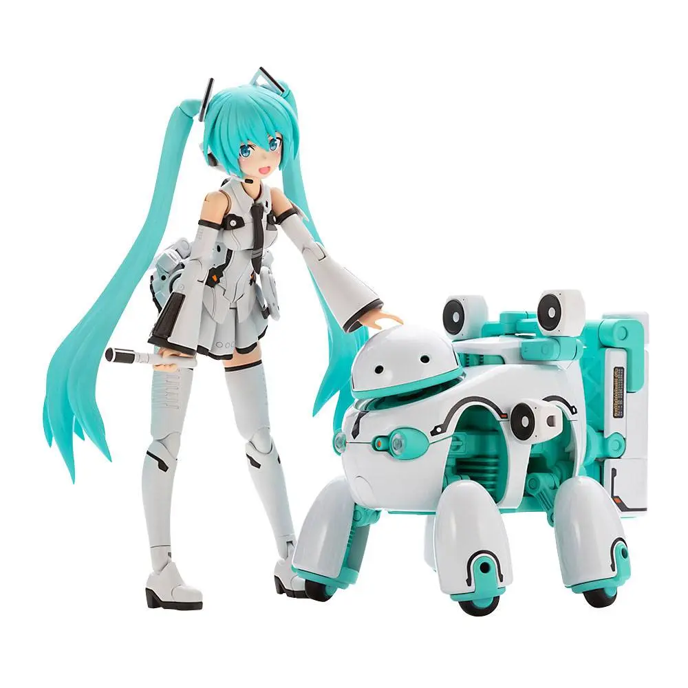 Hatsune Miku Frame Arms Girl Music Girl Hatsune Miku (Maruttoys Ver.) &amp; Tamotu (Miku Ver.) Műanyag modell készlet 15 cm termékfotó