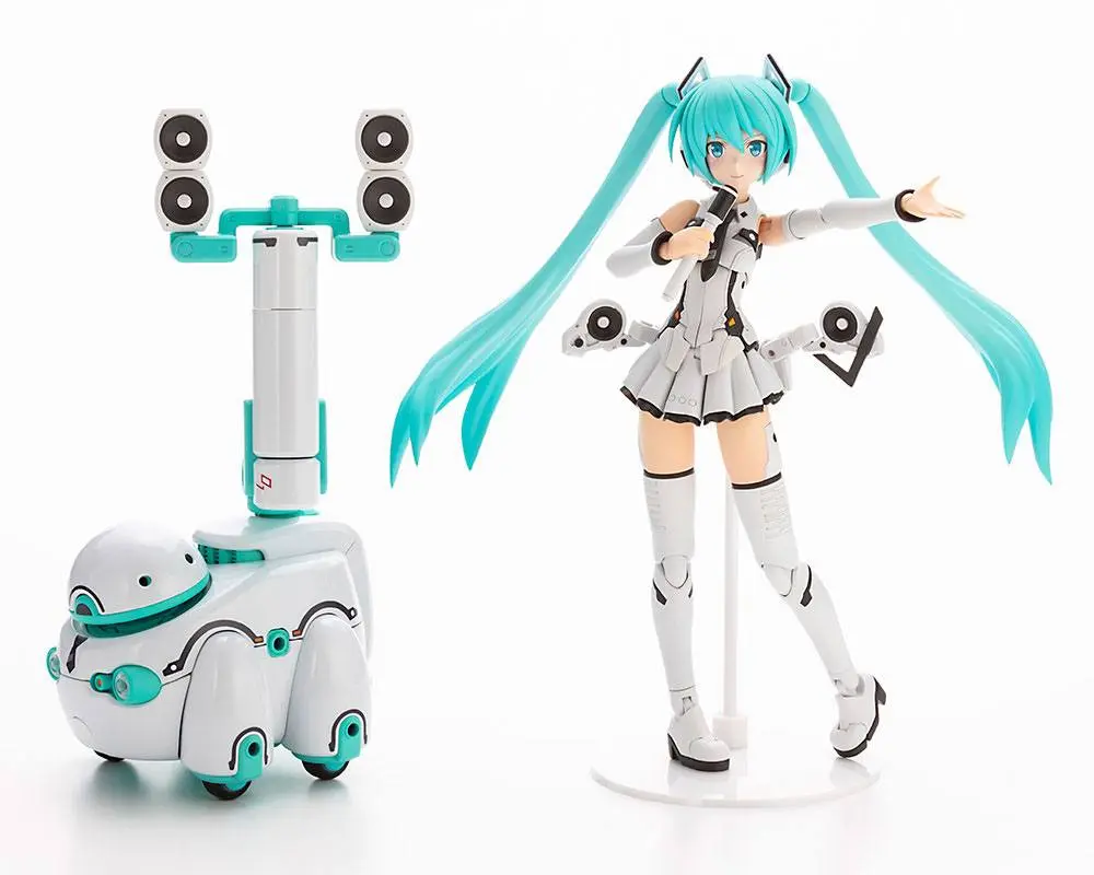 Hatsune Miku Frame Arms Girl Music Girl Hatsune Miku (Maruttoys Ver.) &amp; Tamotu (Miku Ver.) Műanyag modell készlet 15 cm termékfotó