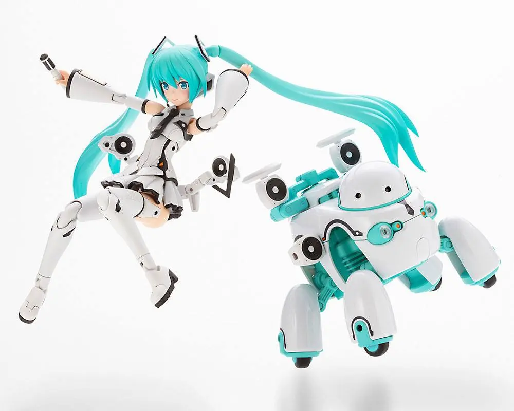 Hatsune Miku Frame Arms Girl Music Girl Hatsune Miku (Maruttoys Ver.) &amp; Tamotu (Miku Ver.) Műanyag modell készlet 15 cm termékfotó