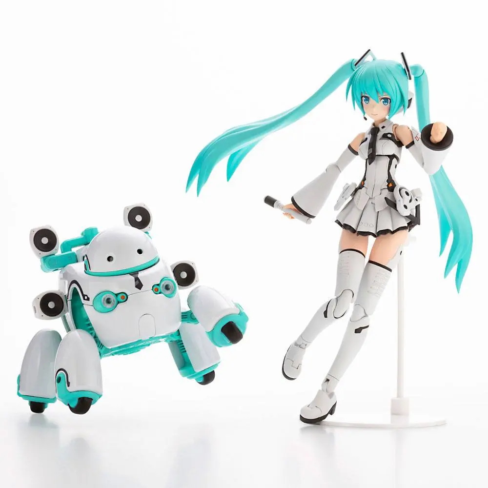 Hatsune Miku Frame Arms Girl Music Girl Hatsune Miku (Maruttoys Ver.) &amp; Tamotu (Miku Ver.) Műanyag modell készlet 15 cm termékfotó