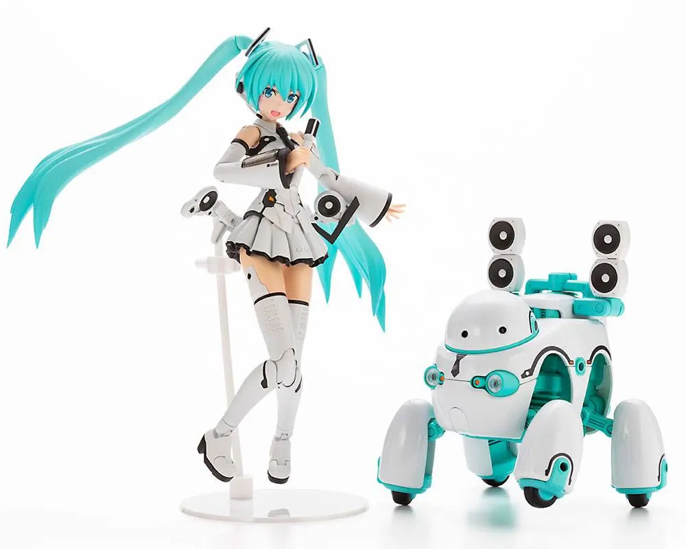Hatsune Miku Frame Arms Girl Music Girl Hatsune Miku (Maruttoys Ver.) &amp; Tamotu (Miku Ver.) Műanyag modell készlet 15 cm termékfotó