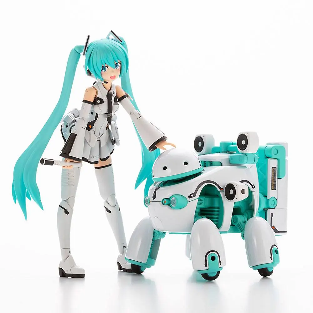 Hatsune Miku Frame Arms Girl Music Girl Hatsune Miku (Maruttoys Ver.) &amp; Tamotu (Miku Ver.) Műanyag modell készlet 15 cm termékfotó
