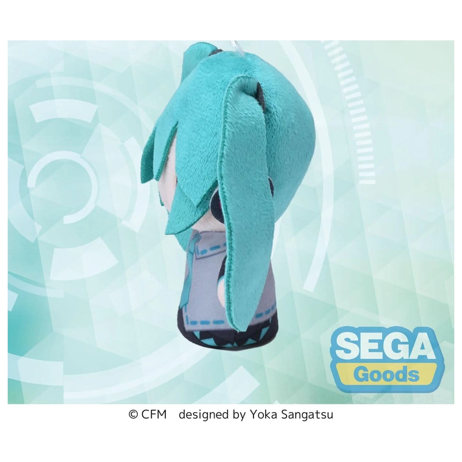 Hatsune Miku Fuwa Petit plüss figura Finger Mascot 10 cm termékfotó