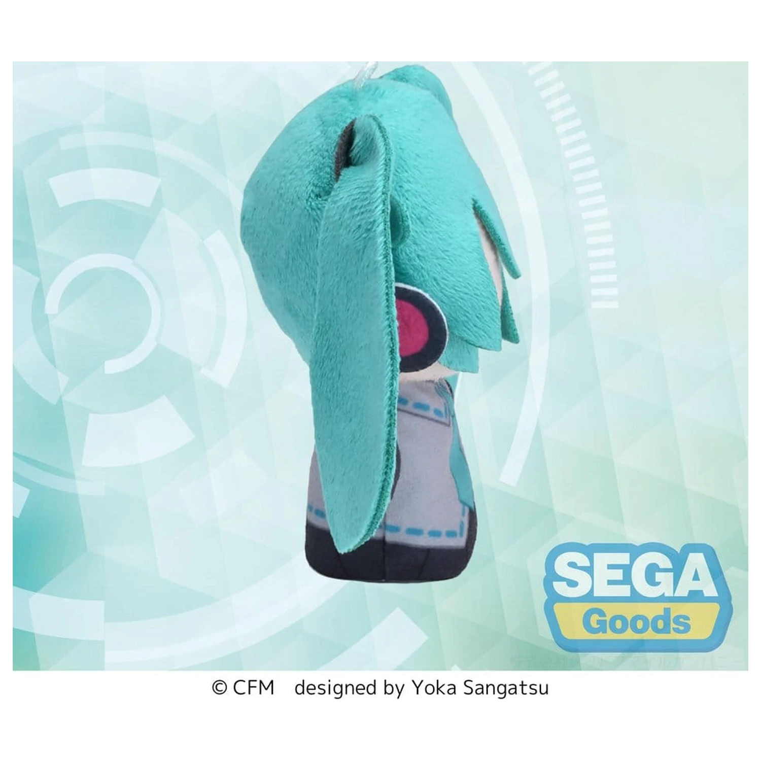 Hatsune Miku Fuwa Petit plüss figura Finger Mascot 10 cm termékfotó