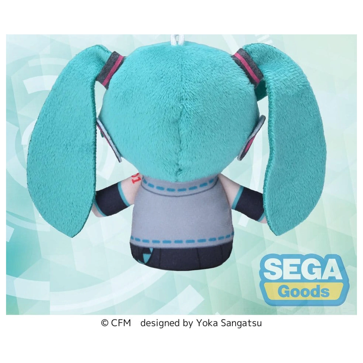 Hatsune Miku Fuwa Petit plüss figura Finger Mascot 10 cm termékfotó