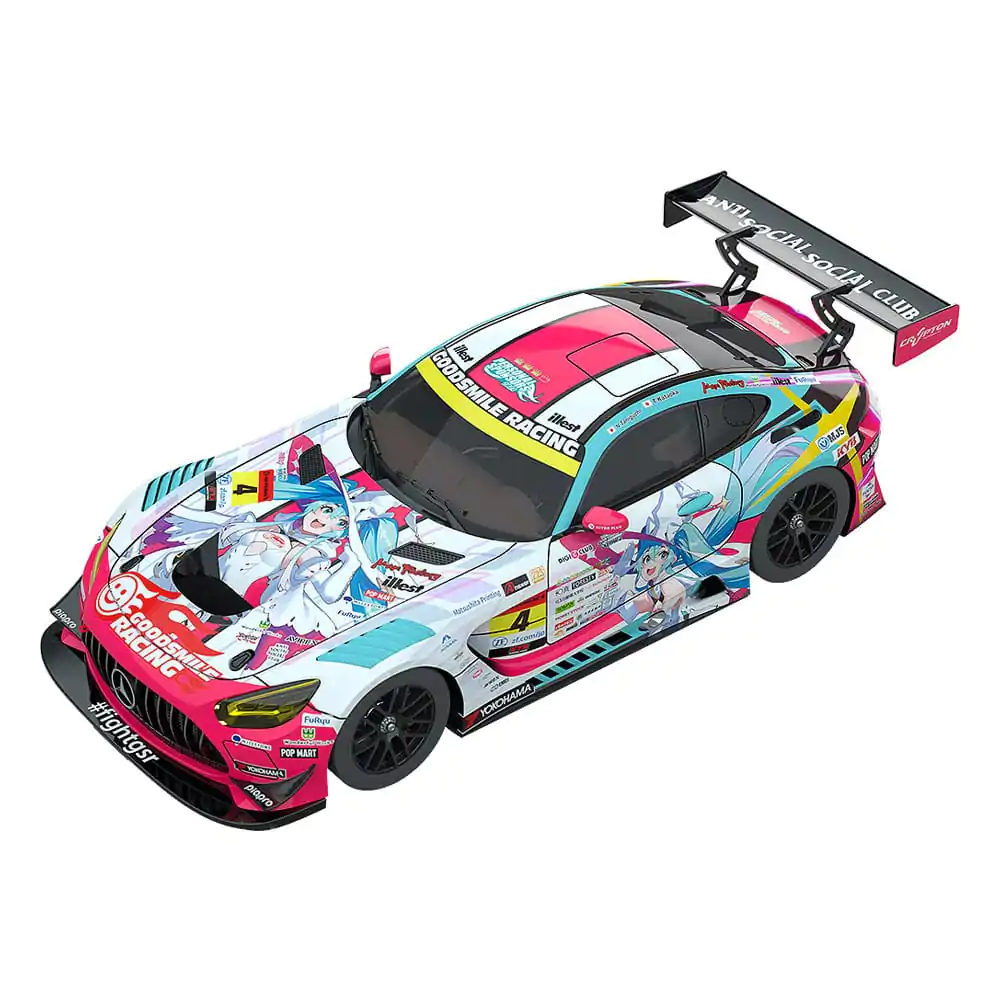 Hatsune Miku GT Project 1/18 Hatsune Miku AMG 2024 Season Opening Ver. jármű 26 cm termékfotó