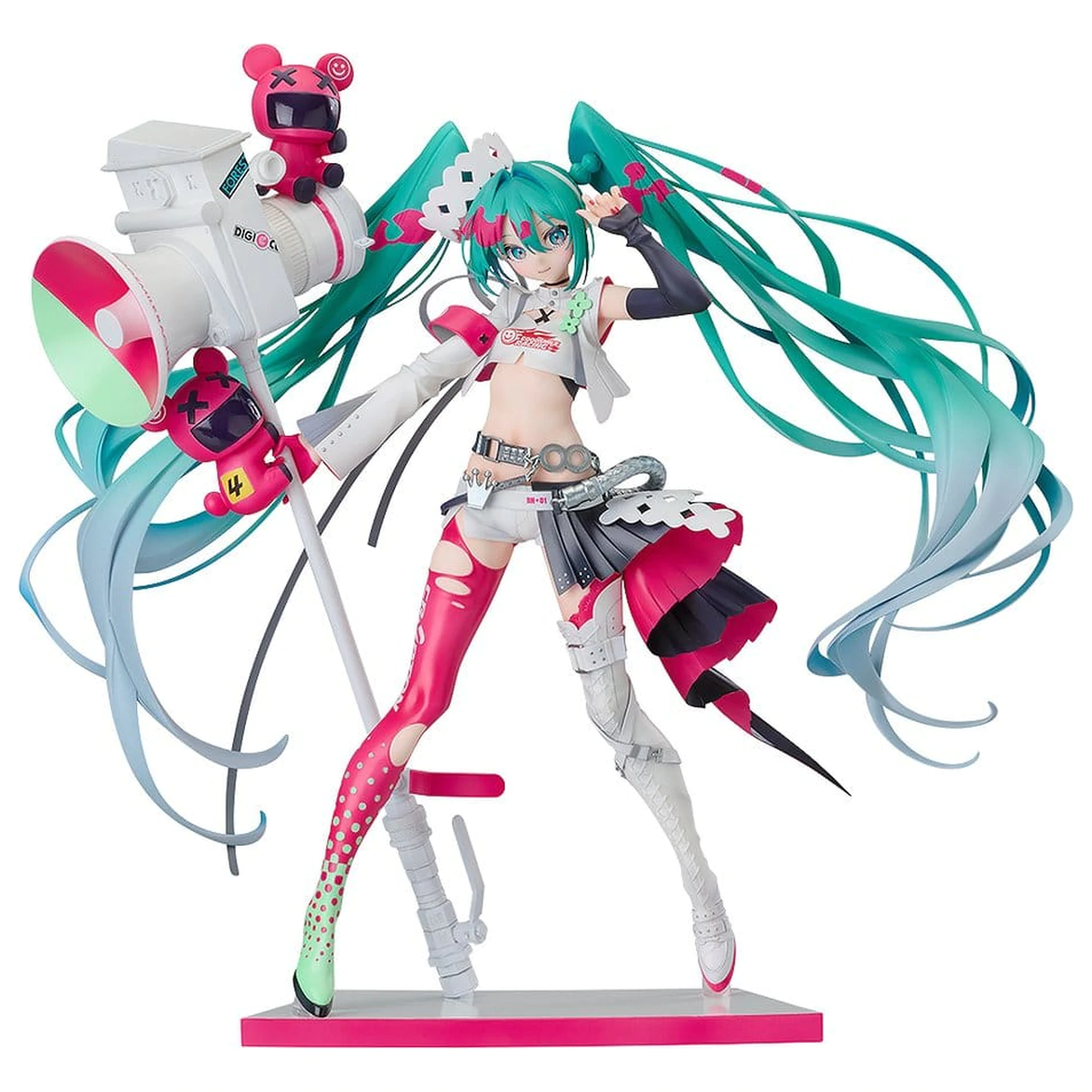 Hatsune Miku GT Project 1/7 Racing Miku 2025 Ver. PVC szobor figura 28 cm  termékfotó