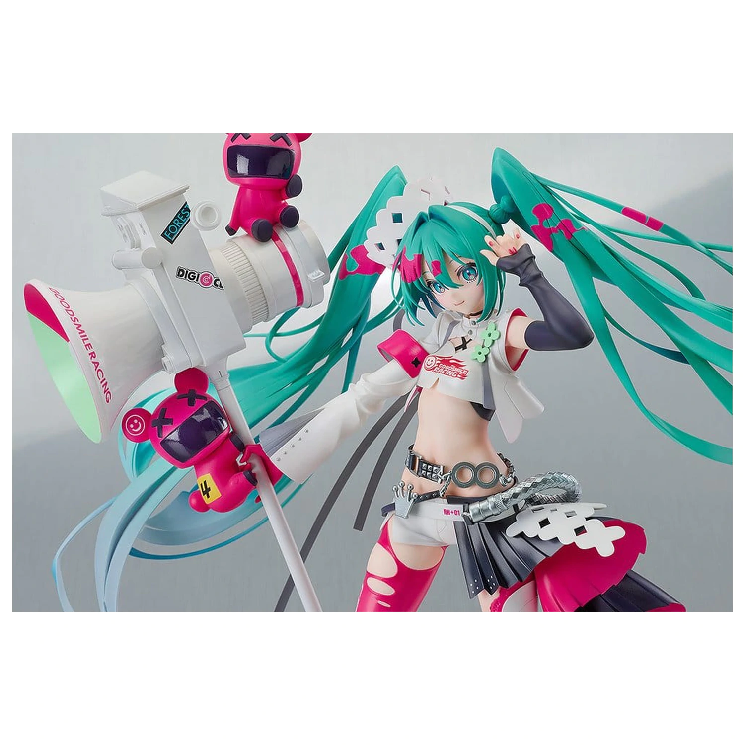 Hatsune Miku GT Project 1/7 Racing Miku 2025 Ver. PVC szobor figura 28 cm  termékfotó