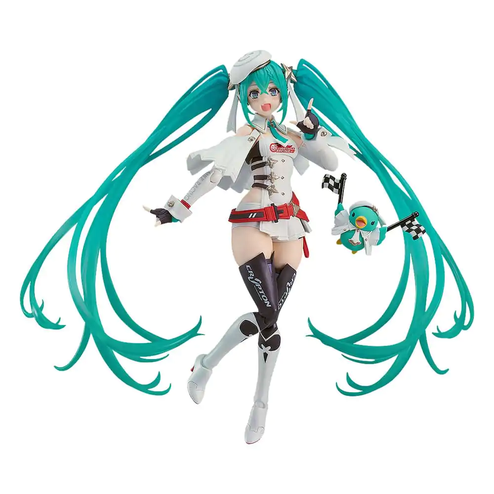 Hatsune Miku GT Project Figma akciófigura Racing Miku 2023 Ver. 15 cm termékfotó