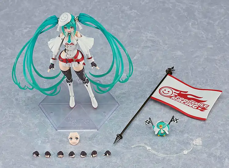 Hatsune Miku GT Project Figma akciófigura Racing Miku 2023 Ver. 15 cm termékfotó